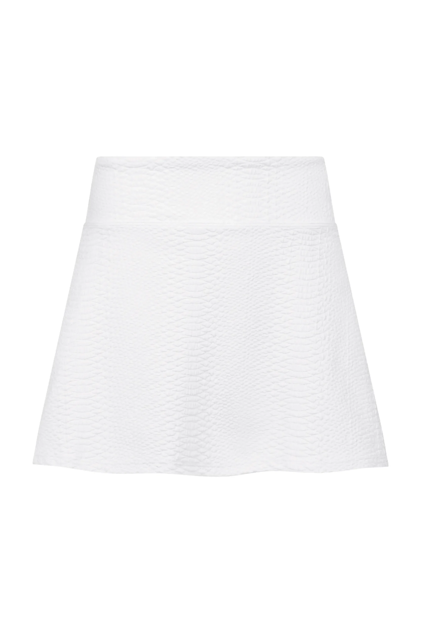 Heidi Snakeskin Skort