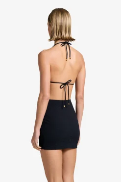 Joelle Snakeskin Skirt