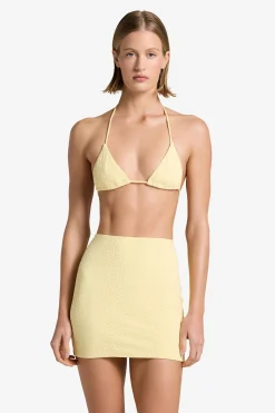 Joelle Snakeskin Skirt