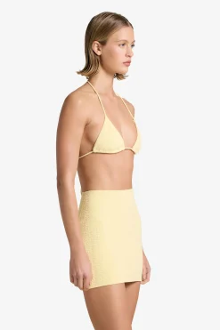 Joelle Snakeskin Skirt