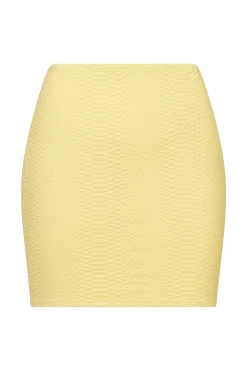 Joelle Snakeskin Skirt