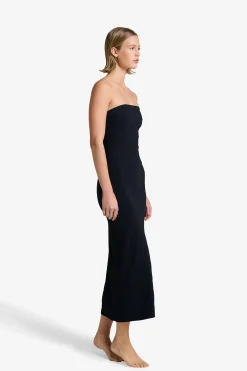 Maya Snakeskin Dress